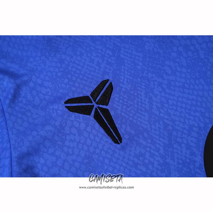 Chandal del Barcelona 2025-2026 Manga Corta Azul - Pantalon Corto Purpura